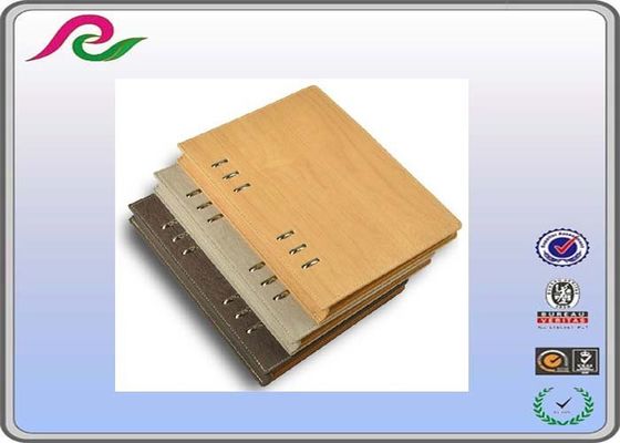 A6 Small CMYK cardboard loose leaf journal diary notebook , 220 sheets
