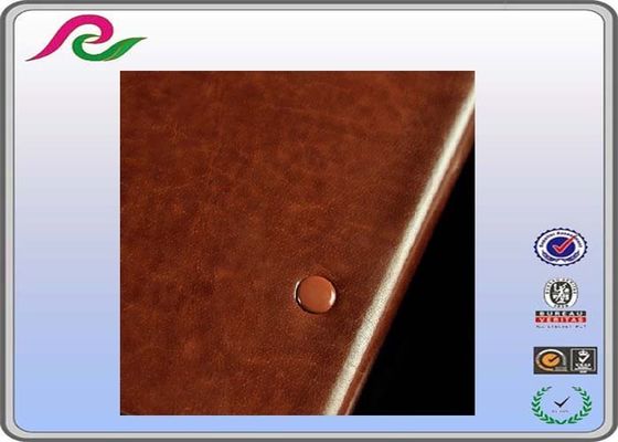 PDF / CDR PU leather cover loose leaf notebook 220 sheets with button