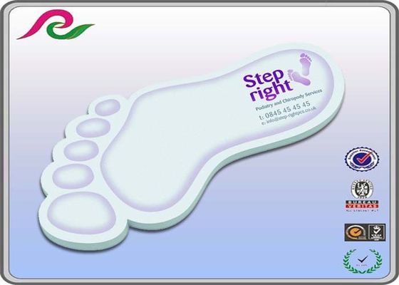 colorful foot Shaped Sticky Notes / special paper memo pads