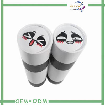 Decorative Paper Tube Box Cartoon Printing Coated Paper SGS / FSC