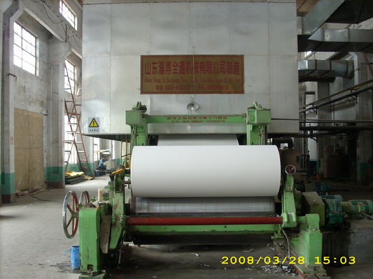 1092 - 2400 mm Compound Paper Machine For Paper Making With Sectional Drive