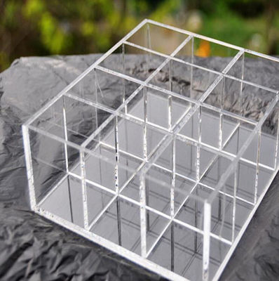 Clear Acrylic Makeup Storage Box Acrylic Products / Plastic Storage Boxes