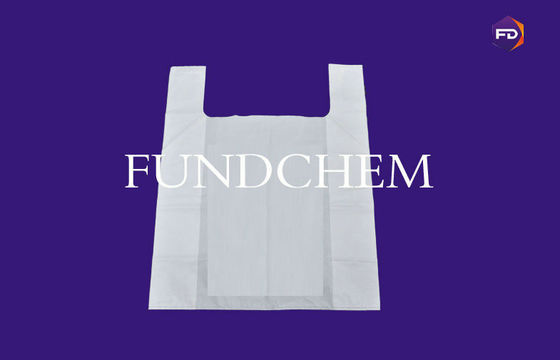 Disposable Biodegradable Plastic Bags For Shopping / Bio Degradable T-Shirt Bag
