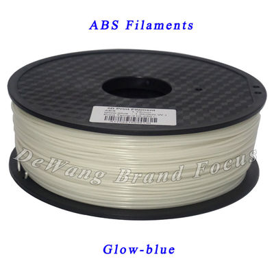 FluoRed 3D Printer Filaments ABS Consumables 1.75mm Plastic Rubber Material