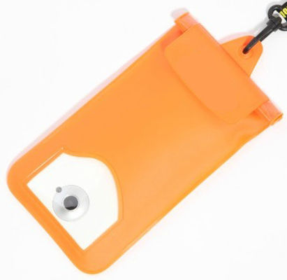 Soft PVC underwater waterproof pouches , plastic waterproof phone pouch
