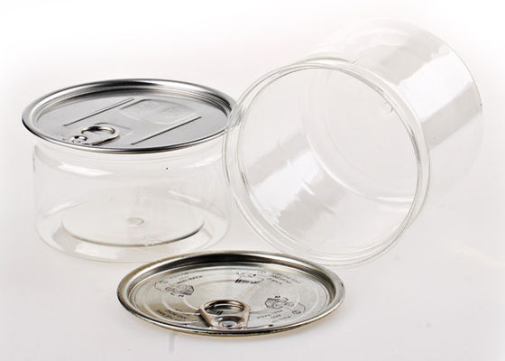 Aritight Clear Plastic Packaging Tubes , Blowing Easy Open End PET Tube