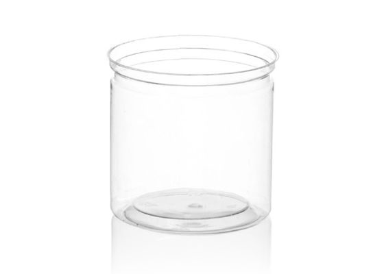 Aritight Clear Plastic Packaging Tubes , Blowing Easy Open End PET Tube