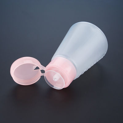 Pyramid / Cylinder Perfume Bottle Packaging , Nail Polish Pump And Bottle 33/410