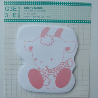 Animal Shaped Sticky Notes