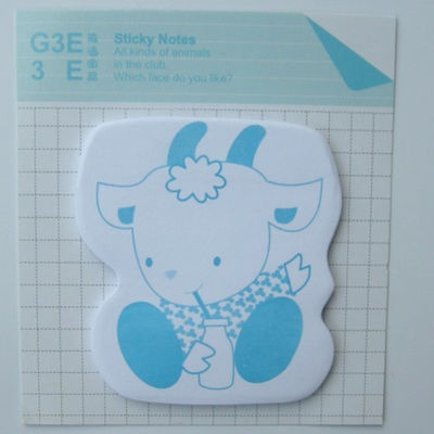 Animal Shaped Sticky Notes