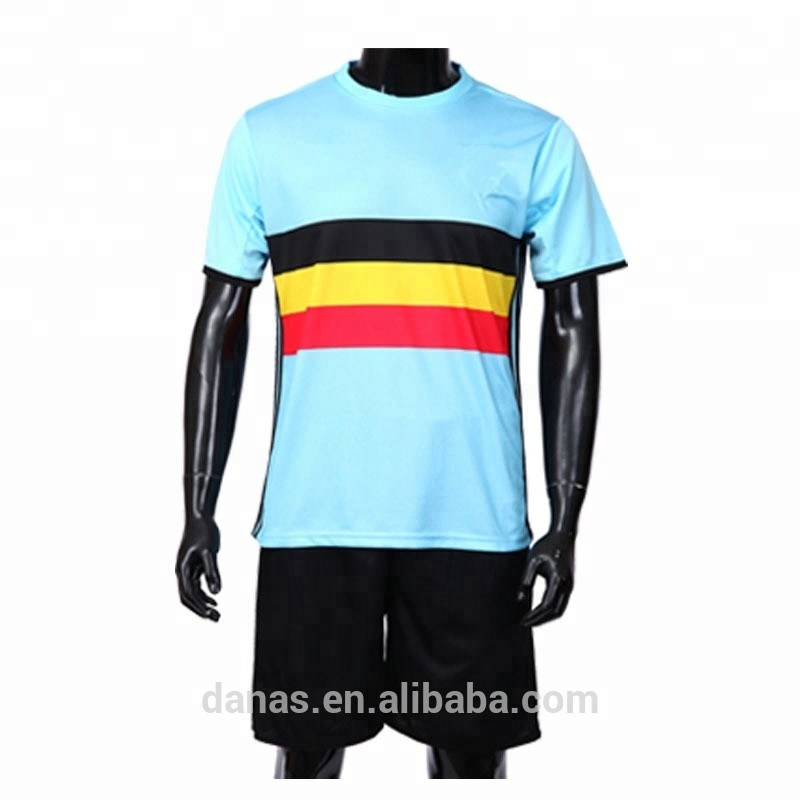 2016 2017 Retro Model For Men and Women Quicky Dry Polyester Football Jersey Shirt