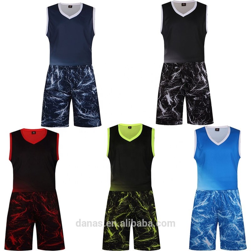 Cheap Breathable New Style Team Training Basketball Jersey Uniform Design for Adult and Youth