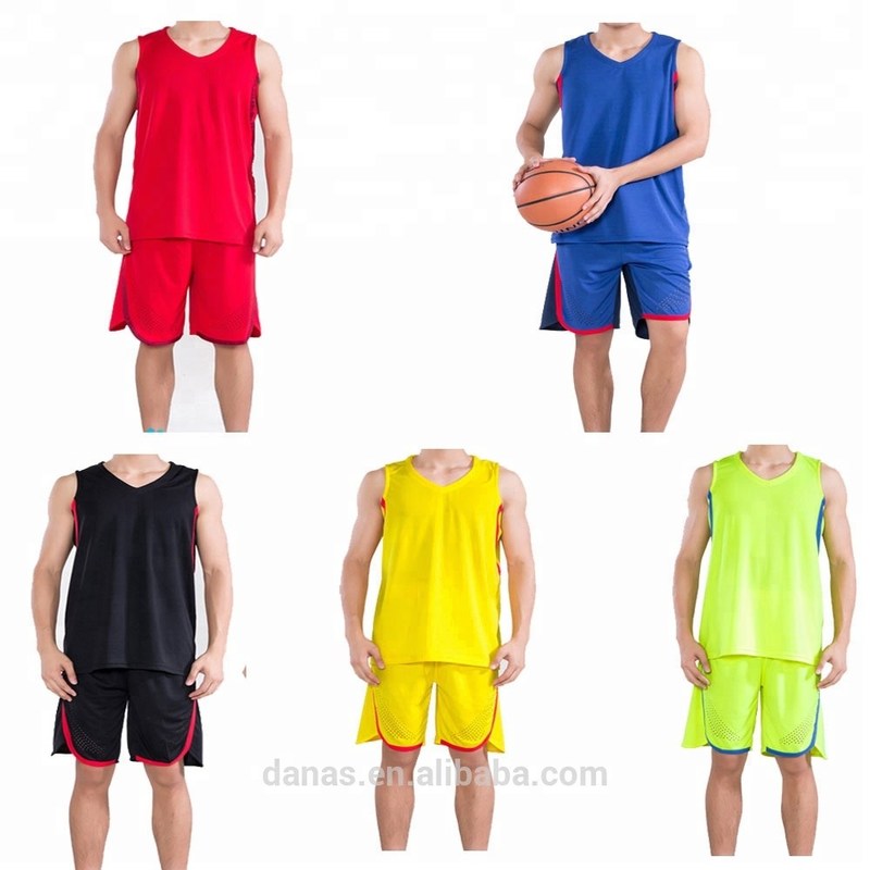 2019 Latest Design 100% Mesh Polyester Blank Basketball Uniform Sports Vest