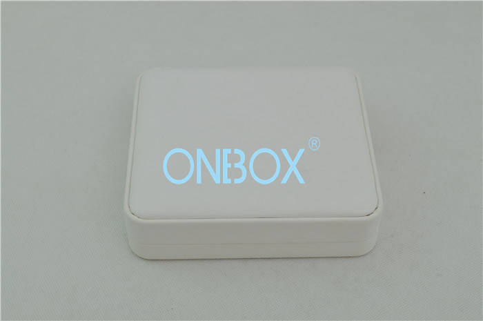 Competitive Elegant White PU  Painted Jewelry Boxes Soft Top Design For Female Necklace Packing