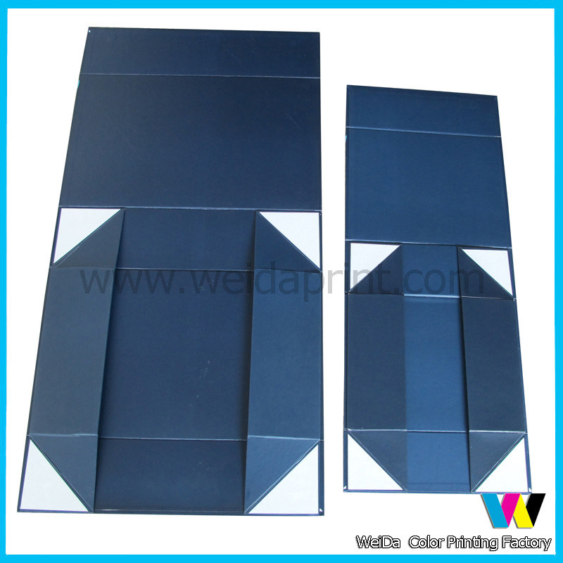 Matt Finish Surface Collapsible Retail Packaging Boxes with Strong Magnetic Closure