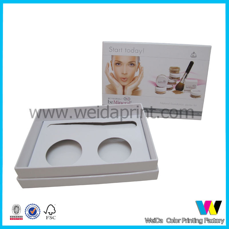 Fashion Customize  Paper Packaging Boxes with Insert for Cosmetic