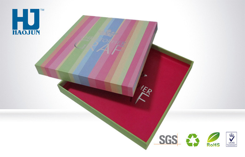 Custom Pantone color Foldable Cardboard Packaging Boxes for Silk Scarves