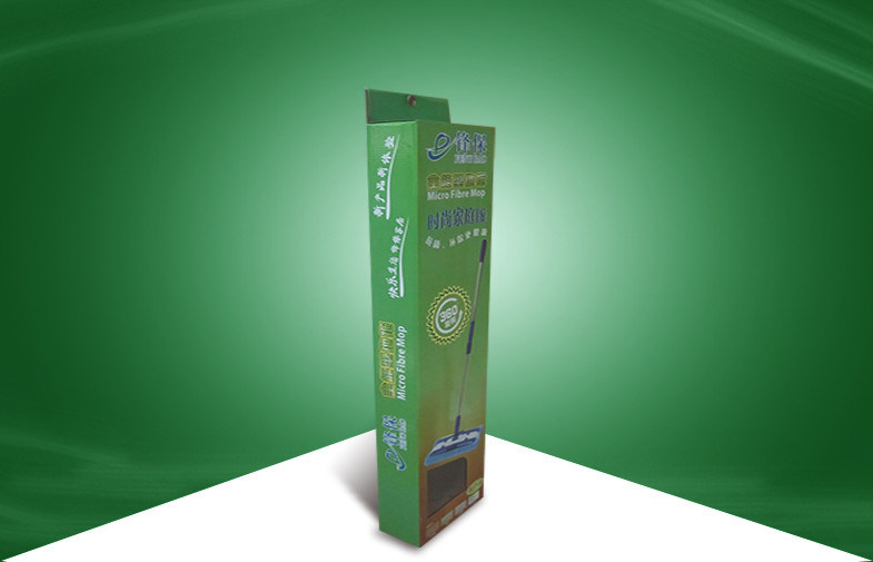 Personalized Corrugated Boxes / Long Paper Packaging Box for Floor Mop Storage