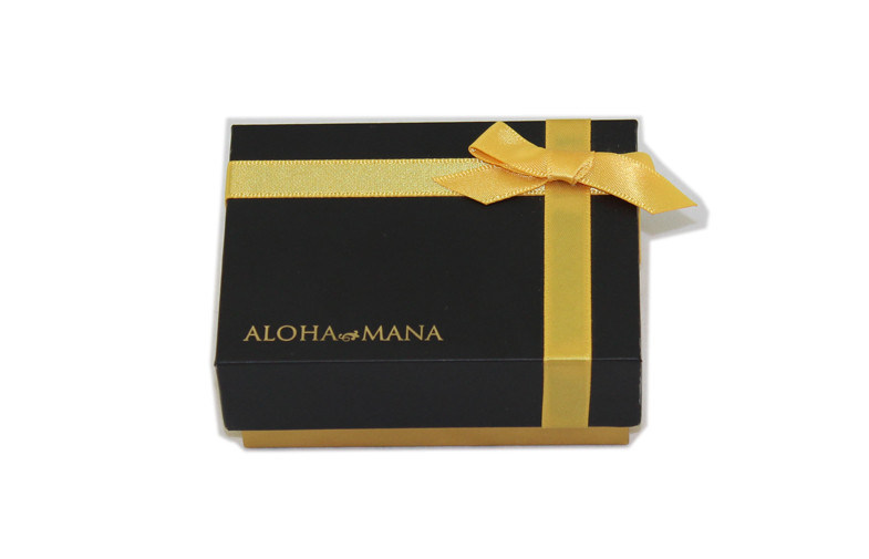 Jewelry Packaging Recycled Cardboard Gift Boxes With Ribbon Crossed