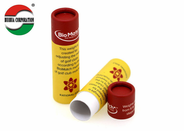 Customised Design CMYK Printing Paper Tube For Accessories Packaging