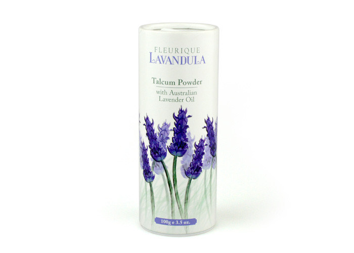 Elegant Cylinder Paper Composite Cans With Sifter for Talcum Powder