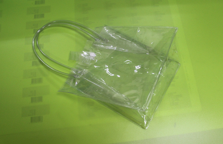 clear button close Biodegradable Plastic Bags , recycling shopping bag