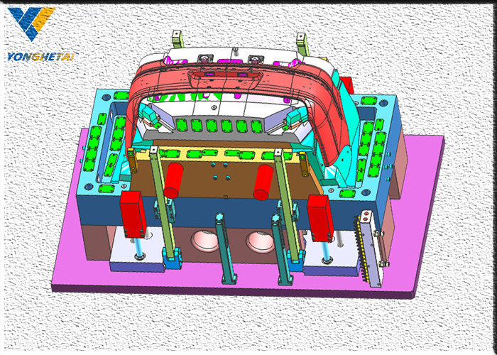 3D Drawing Plastic Injection Mold Making Single / Multi Mould Cavity