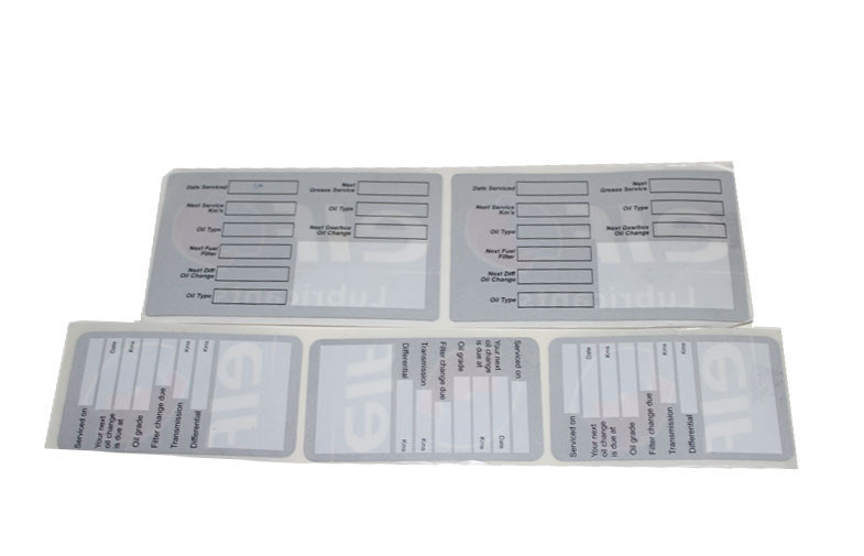 ROHS Approved Waterproof Vinyl Car Sticker With Both Side Printing