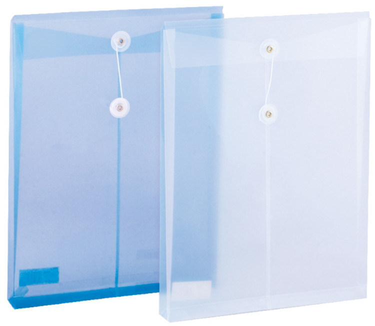 Envelope Shape File Folder Plastic Document Bag Decorative File Bags