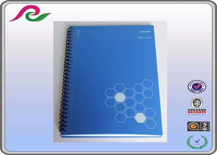 Logo printed Bulk stone paper A5 spiral bound notebooks for school