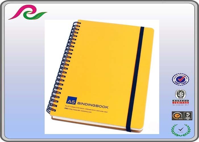 Customized size and color types of school usage spiral notebooks