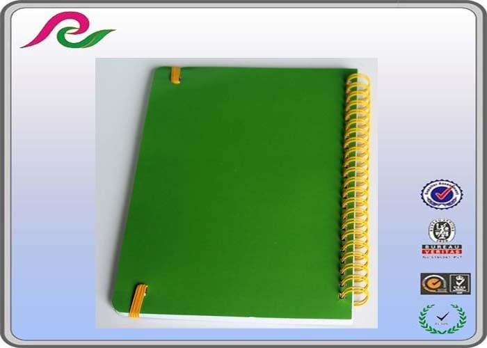 A5 composition glossy lamination spiral bound notebooks for office